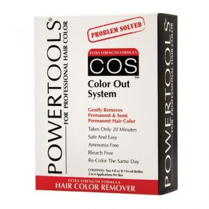 POWERTOOLS COS Color Out System - Dekoloryzator do włosów 2 x 120 ml