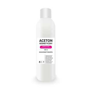 Aceton kosmetyczny do usuwania lakieru Kosmetykshop 1000 ml