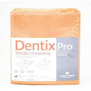 Śliniaki dentystyczne z kieszonką Dentix Pro