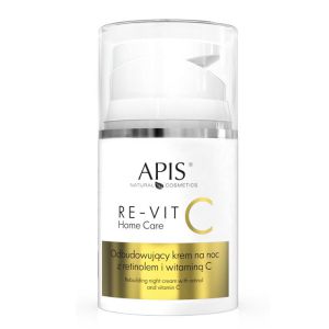 APIS RE-VIT C Odbudowujący krem na noc z retinolem i witaminą C 50ml