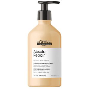 L’Oréal Absolut Repair Gold szampon odbudowujący do włosów zniszczonych 500ml