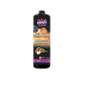 RONNEY Macadamia Oil Complex Professional Shampoo Restorative wzmacniający szampon z olejem macadamia 1 l