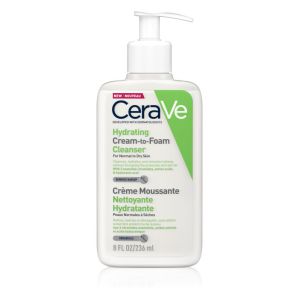 CeraVe Cleansers pieniący się krem oczyszczający do skóry normalnej i suchej 236 ml