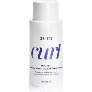 Curl Wow Hooked Clean Szampon oczyszczający/wzmacniający cebulki włosów kręconych 295ml