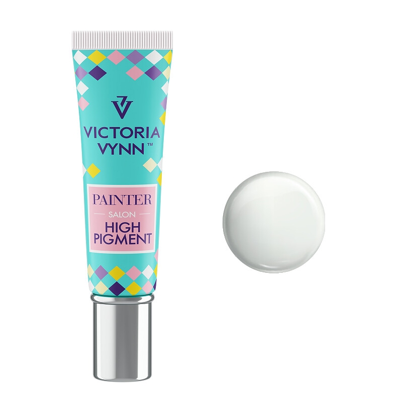 Victoria Vynn Painter High Pigment do zdobień Biały 011 7ml